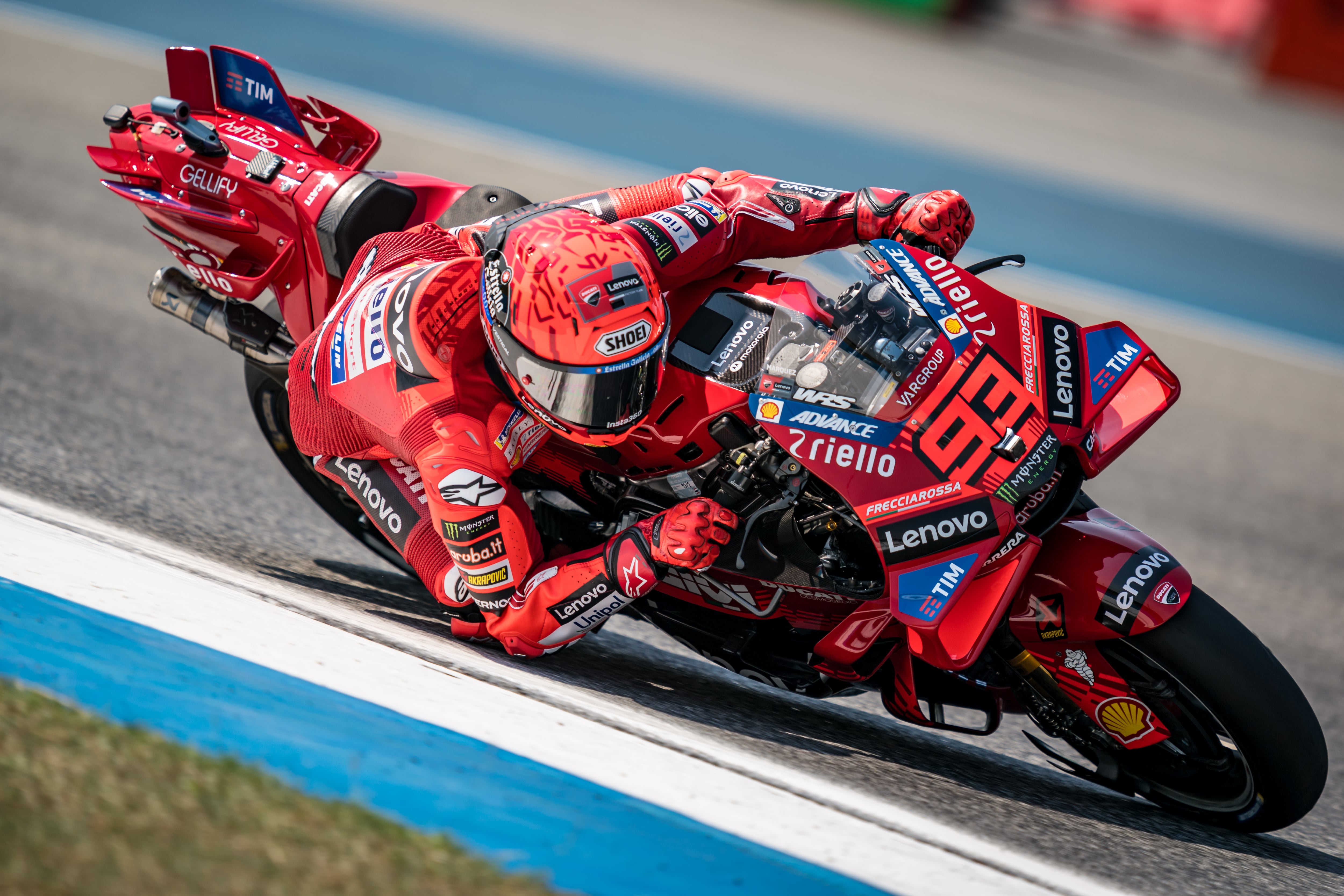 Marc Marquez, durante el GP de Tailandia. (Steve Wobser/Getty Images)