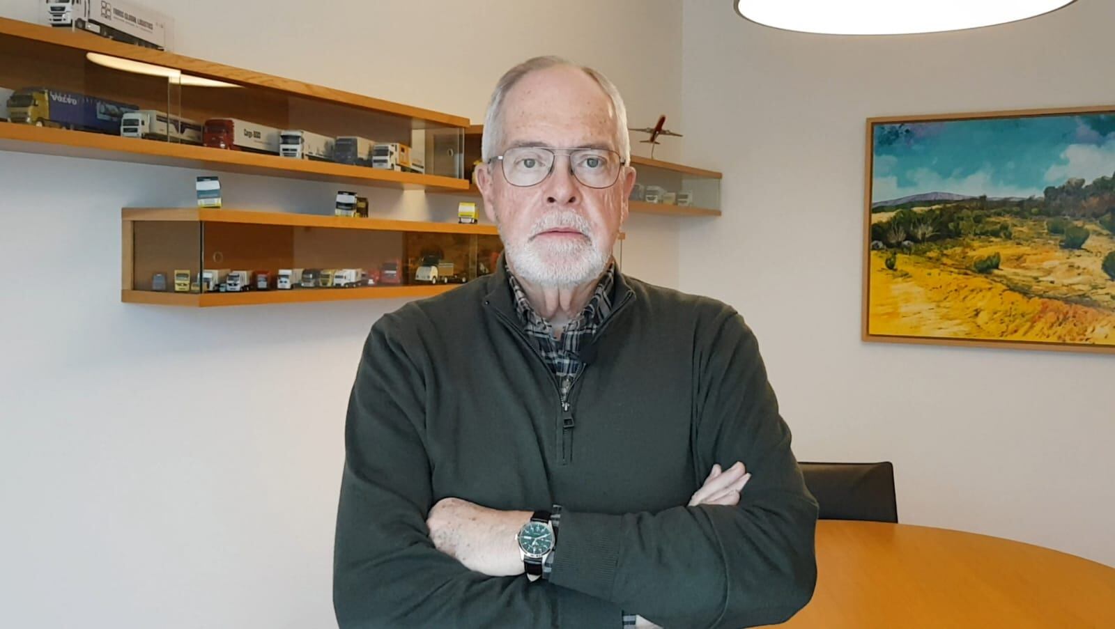 El secretario general de la FROET, Manuel Pérezcarro