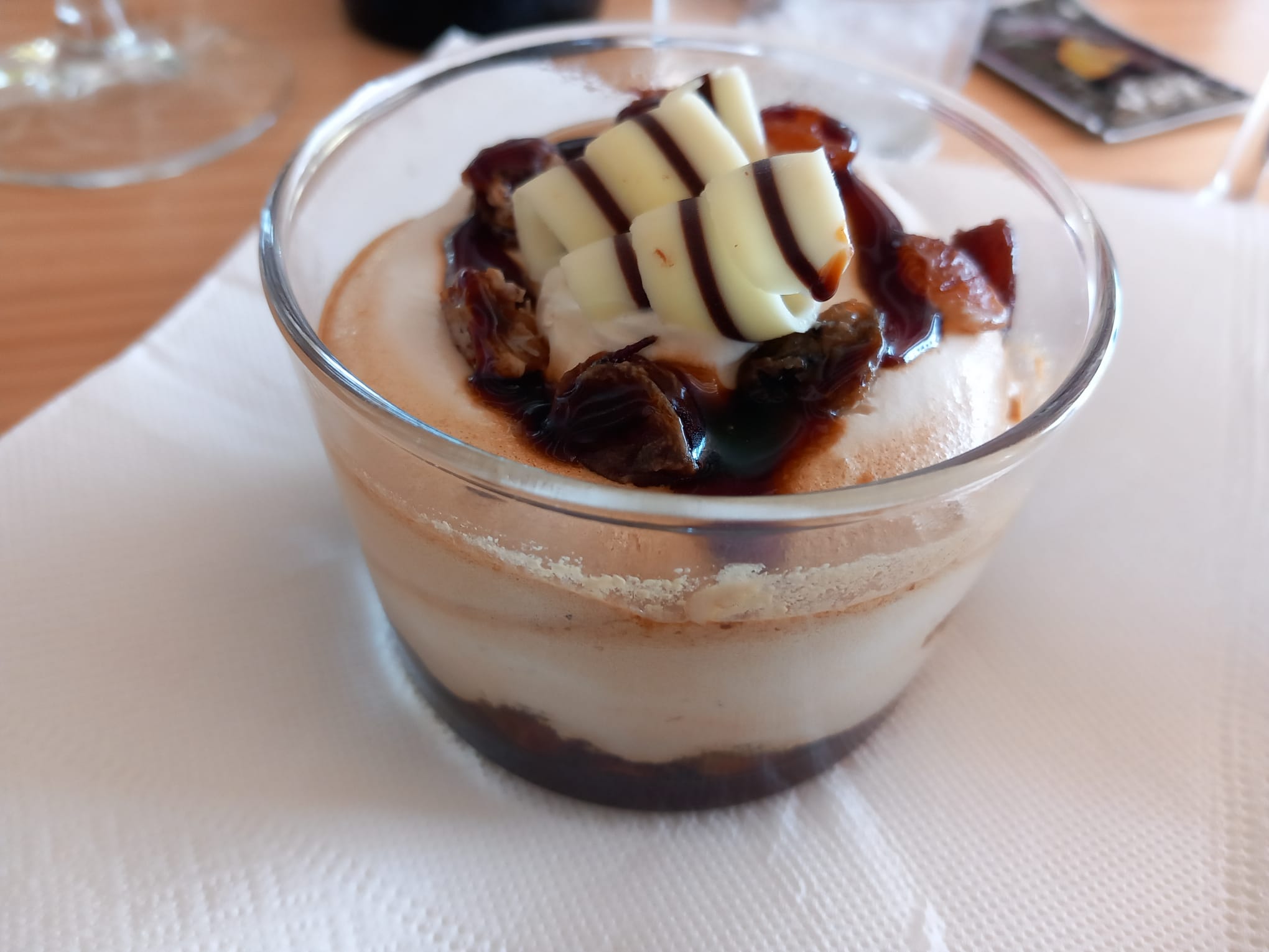 Helado de pasas al Pedro Ximénez