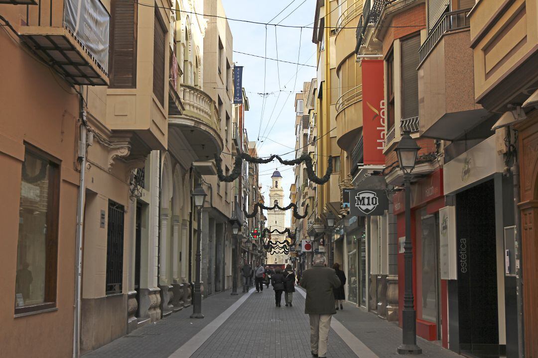 Calle del centro de Vila-real