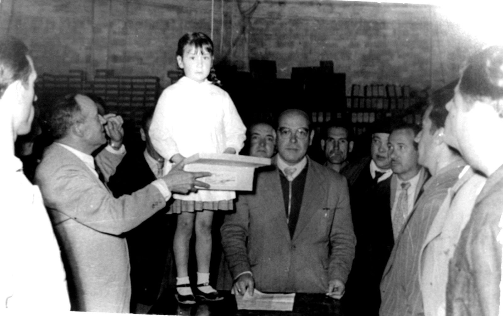 Momento del sorteo de viviendas sociales.