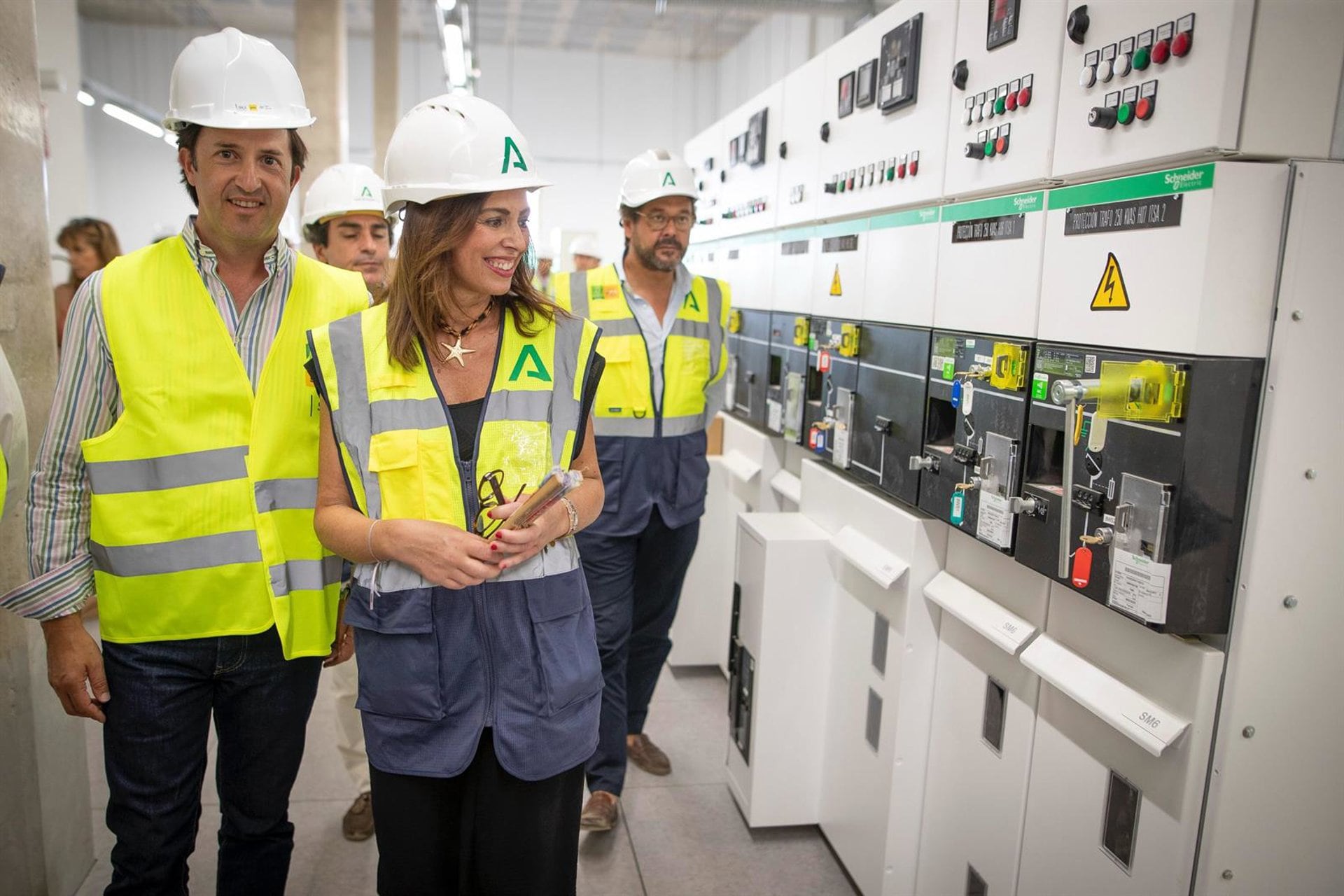 La Junta finaliza la principal subestación de energía de la prolongación sur del metro de Churriana de la Vega