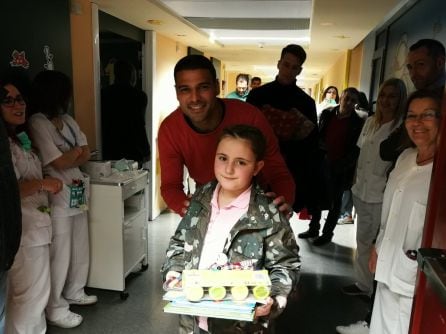 Aridane fue otro de los protagonistas del acto solidario