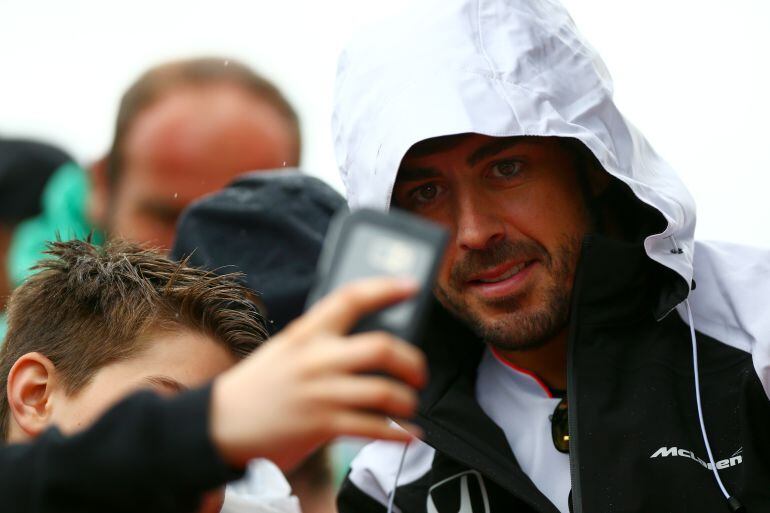 Fernando Alonso, en el GP de Austria.