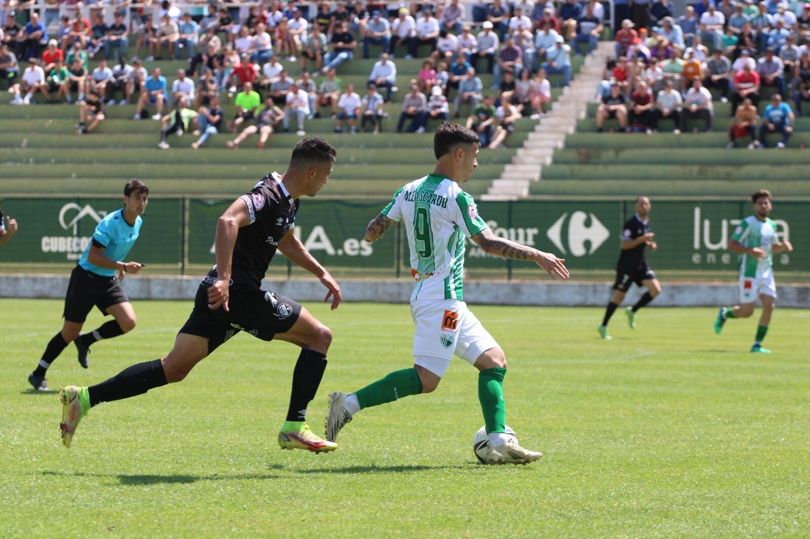 Imagen del partido disputado en Antequera