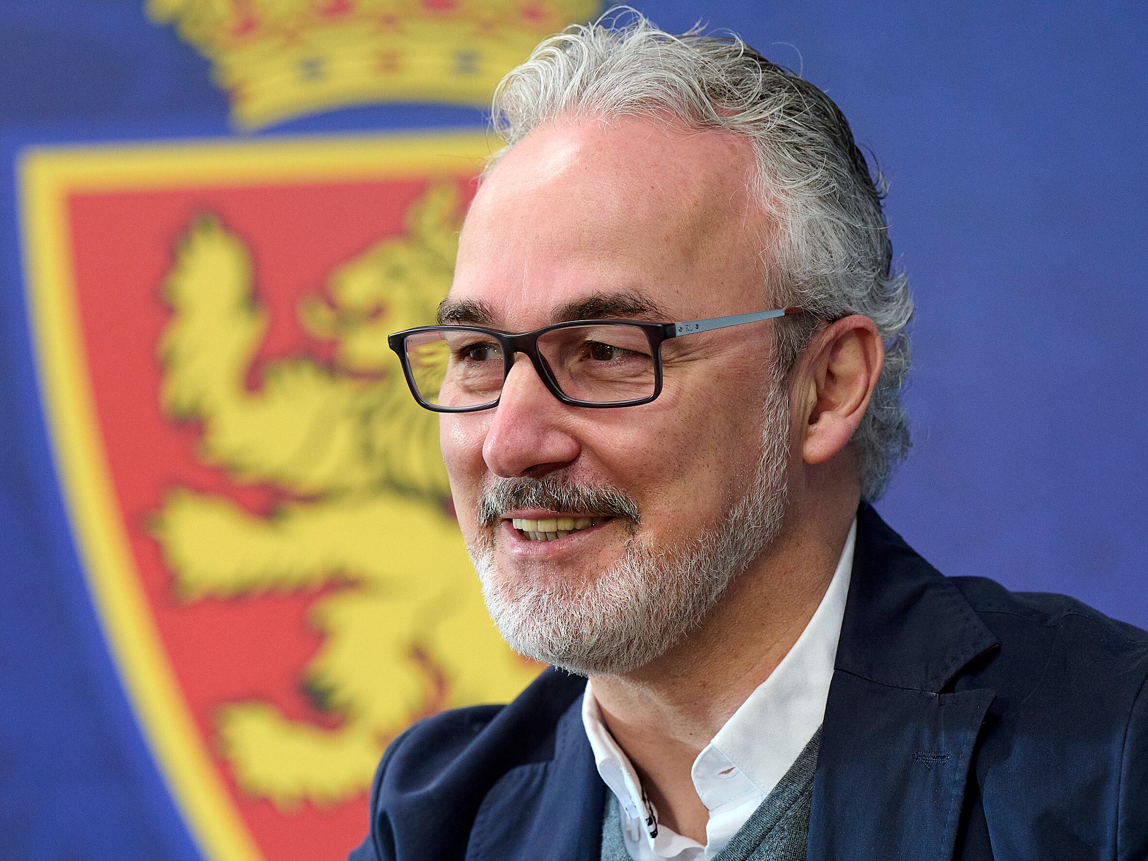 Miguel Torrecilla, en una rueda de prensa