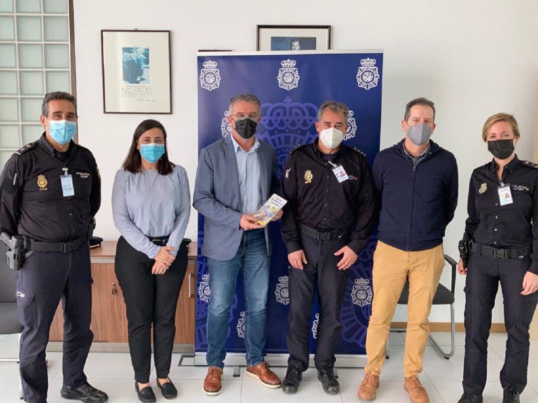 Un momento durante la presentación de la campaña