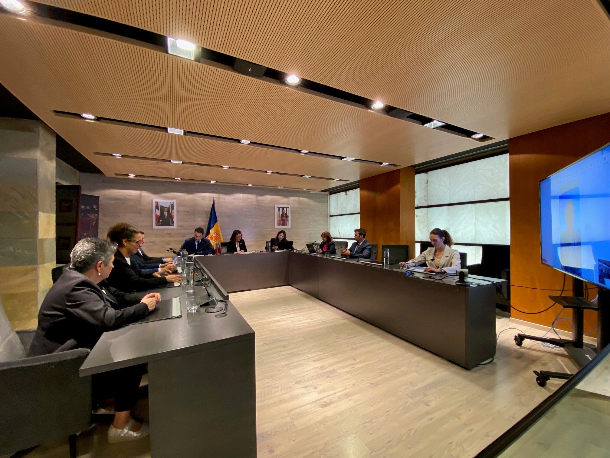 Sessió del consell de comú d'Ordino