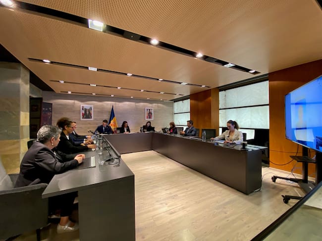 Sessió del consell de comú d'Ordino