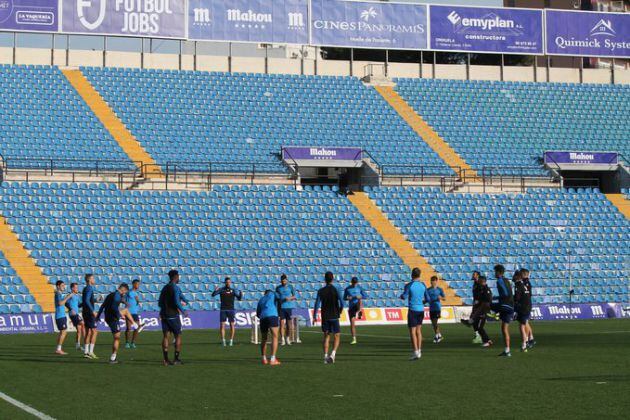 Entrenamiento en el Rico Pérez
