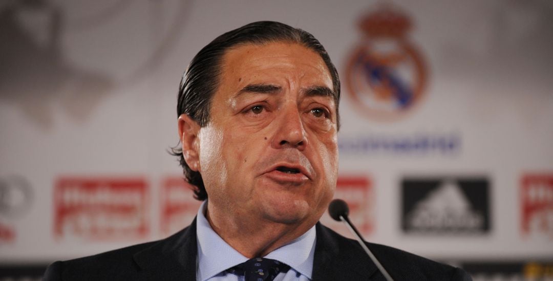 Vicente Boluda, durante su etapa como presidente del Real Madrid