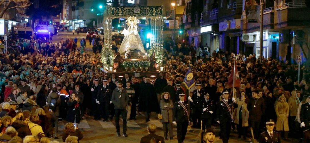 Procesión de la Virgen de la Paz