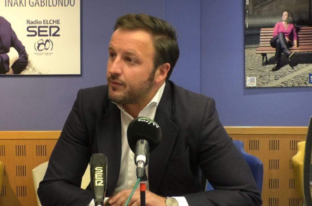 Pablo Ruz, portavoz del PP en Elche