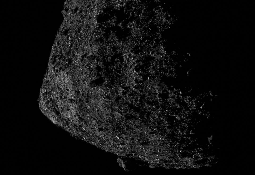 La NASA muestra los detalles del asteroide.