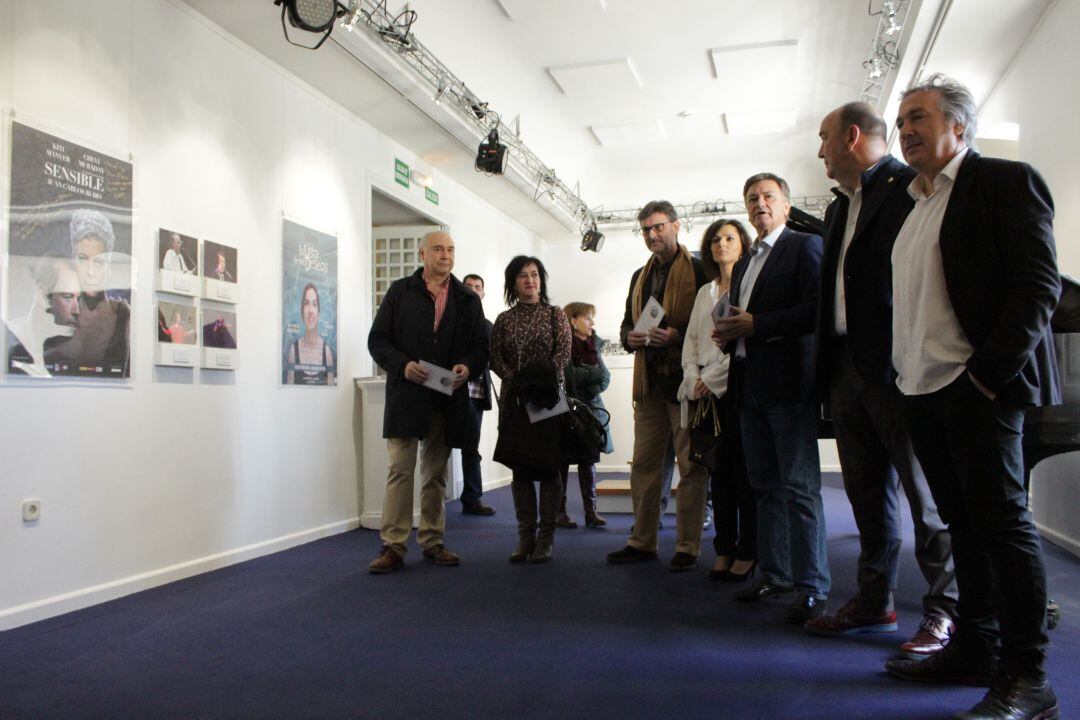 Inauguración de la exposición Teatro Juan Bravo