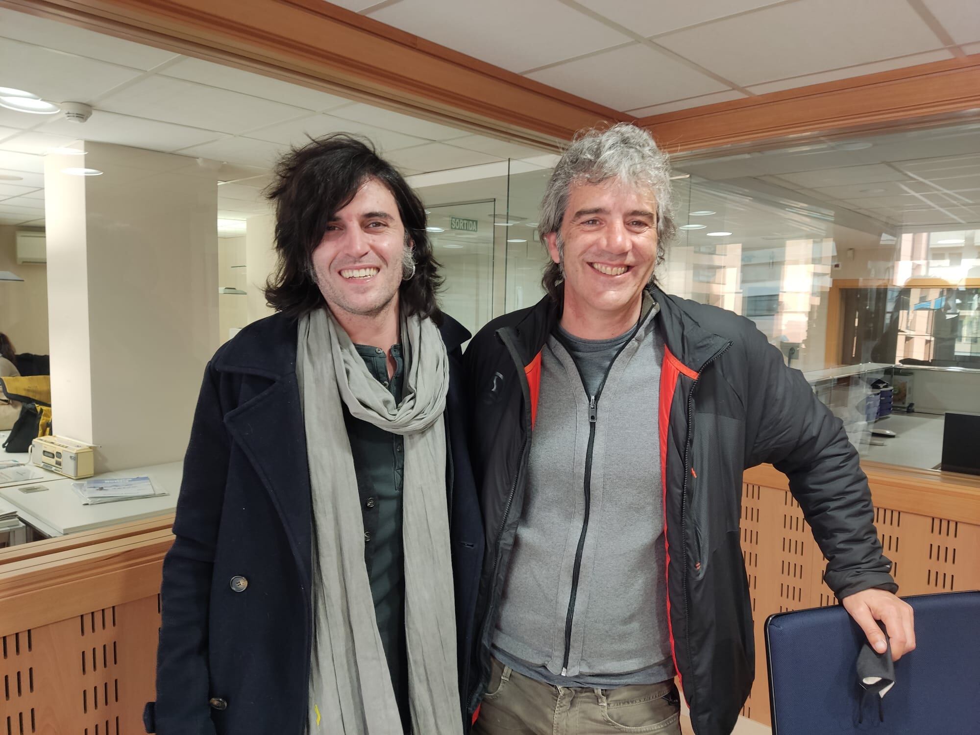 Xarim Aresté i Pau Marquès a Ràdio Girona.