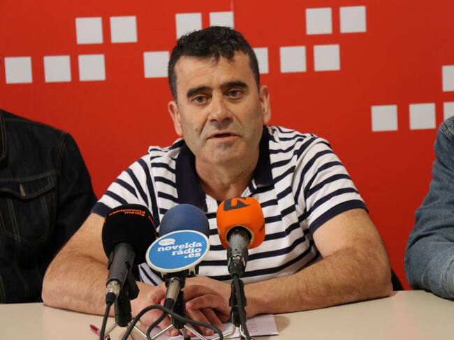 Tomás Sánchez en rueda de prensa