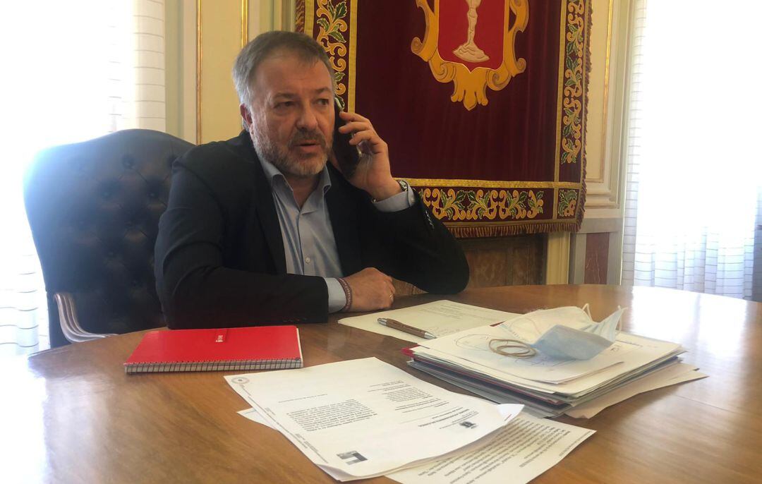 Darío Dolz, durante la entrevista telefónica en SER Cuenca