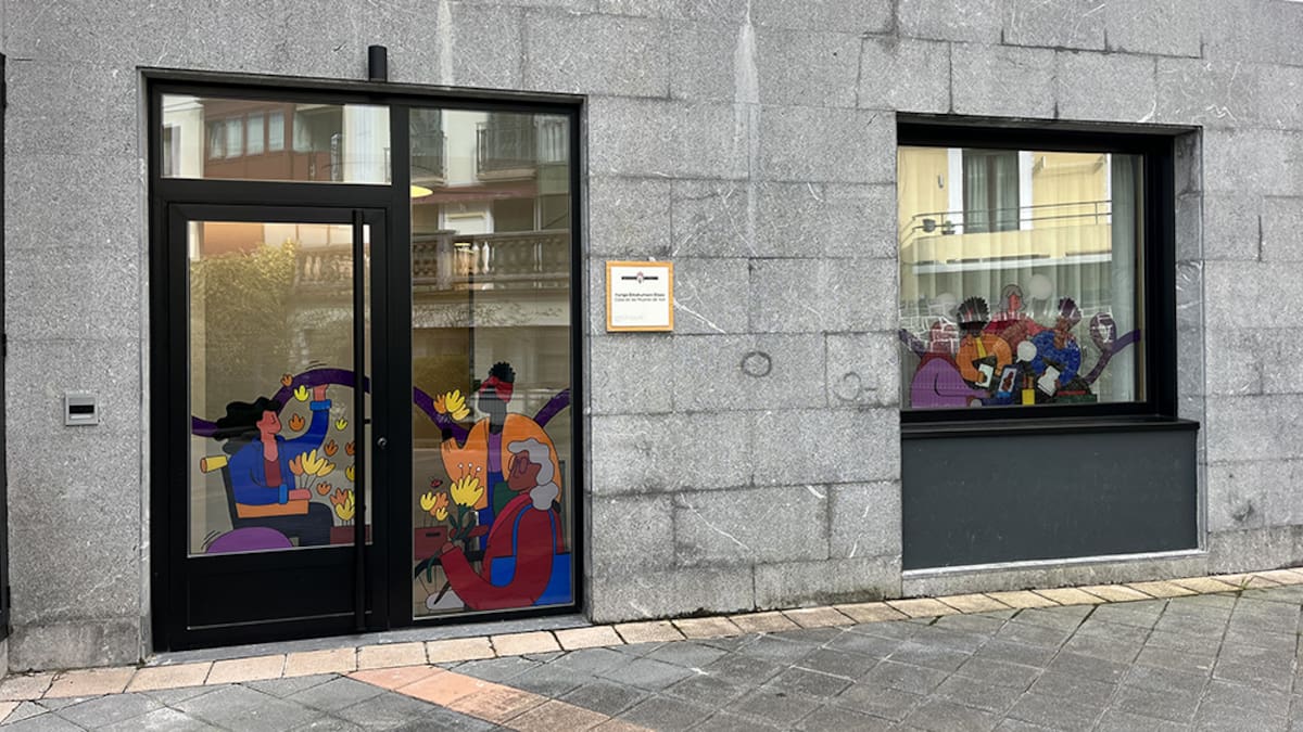 Declaraciones de Marialui García, presidenta de la Casa de las Mujeres de Irun