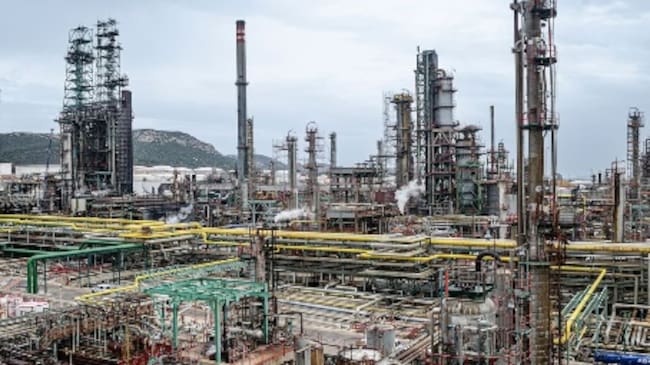 Complejo de Repsol en Puertollano