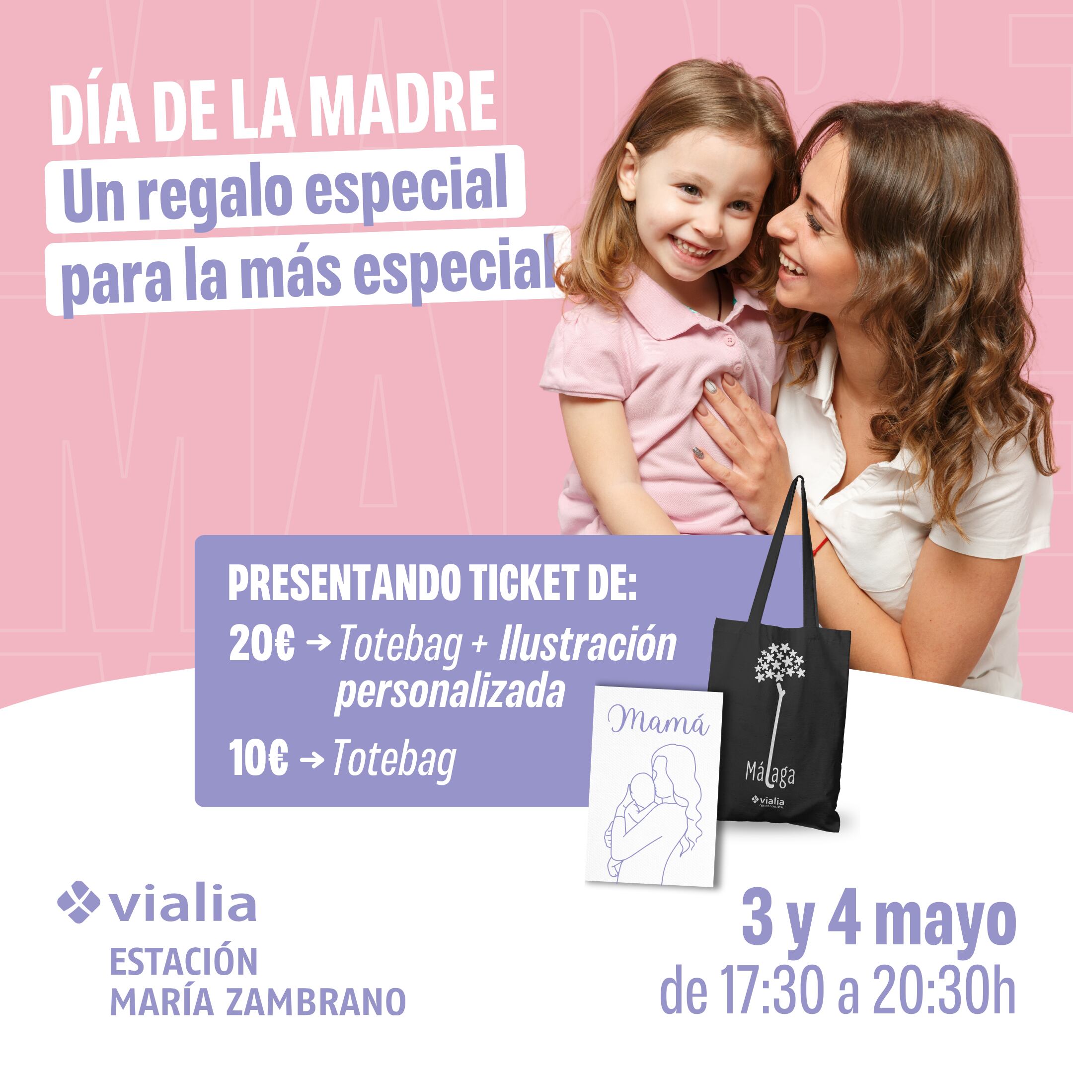 Día de la madre en Vialia Centro Comercial