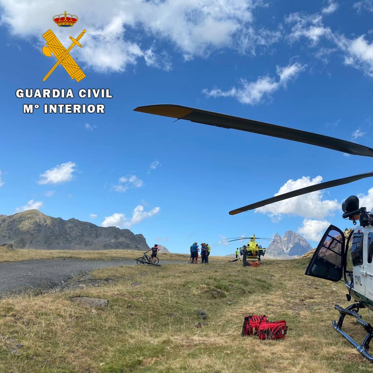 Herido de gravedad tras caerse y sufrir un fuerte traumatismo en la zona de Anayet