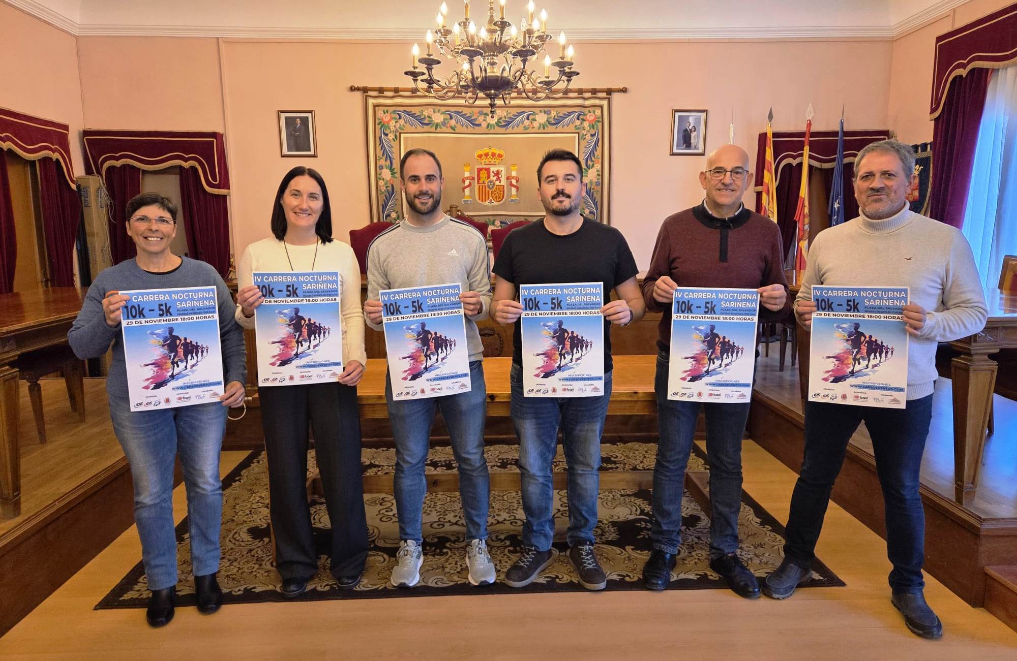 Presentación de la 5K y 10K de Sariñena