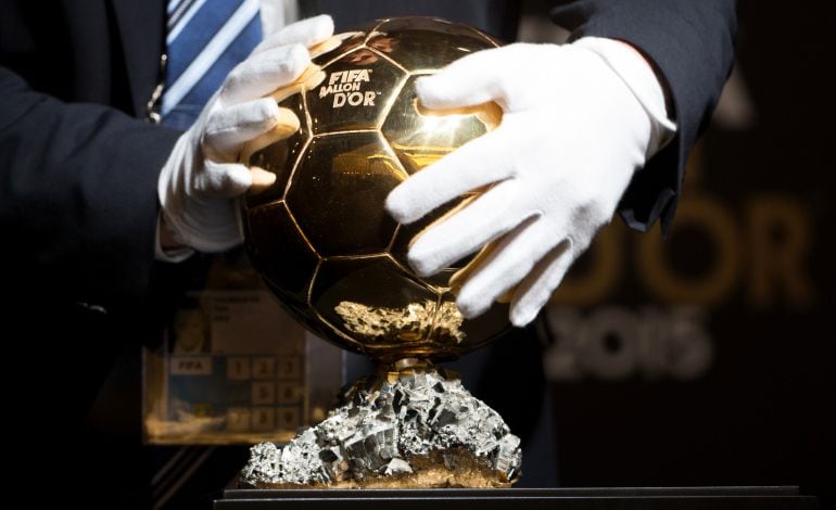 El Balón de Oro del año pasado.