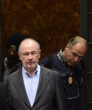 FOTOGALERÍA: Rodrigo Rato, tras el registro de su casa el 16 de abril de 2015.