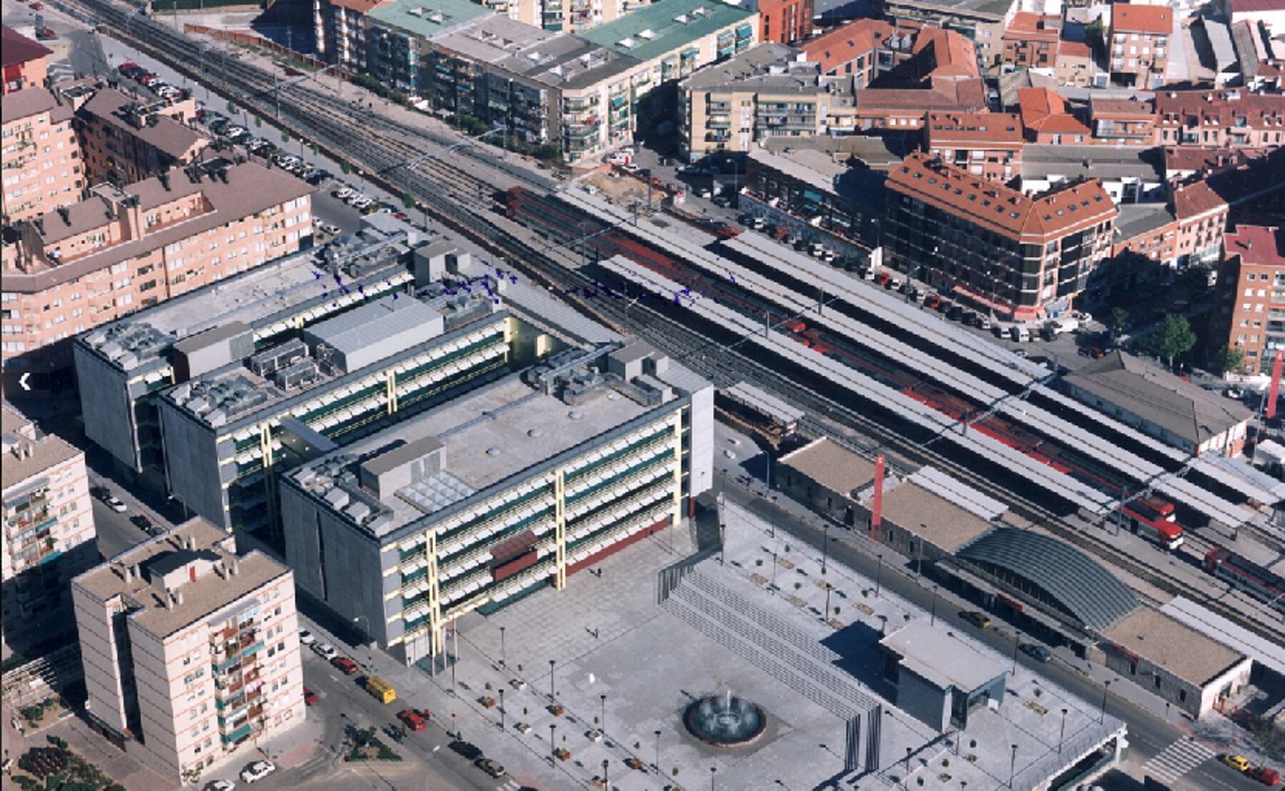 Imagen aérea de Fuenlabrada