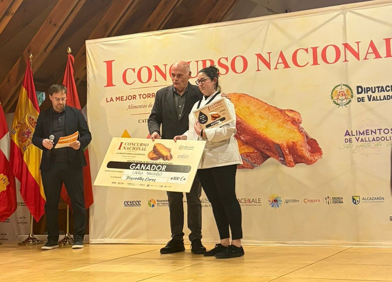 Laura Mancebo, alumna del CETECE, premiada en el I Concurso Nacional a la Mejor Torrija de España
