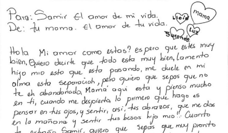 Carta de Levis a su hijo Samir