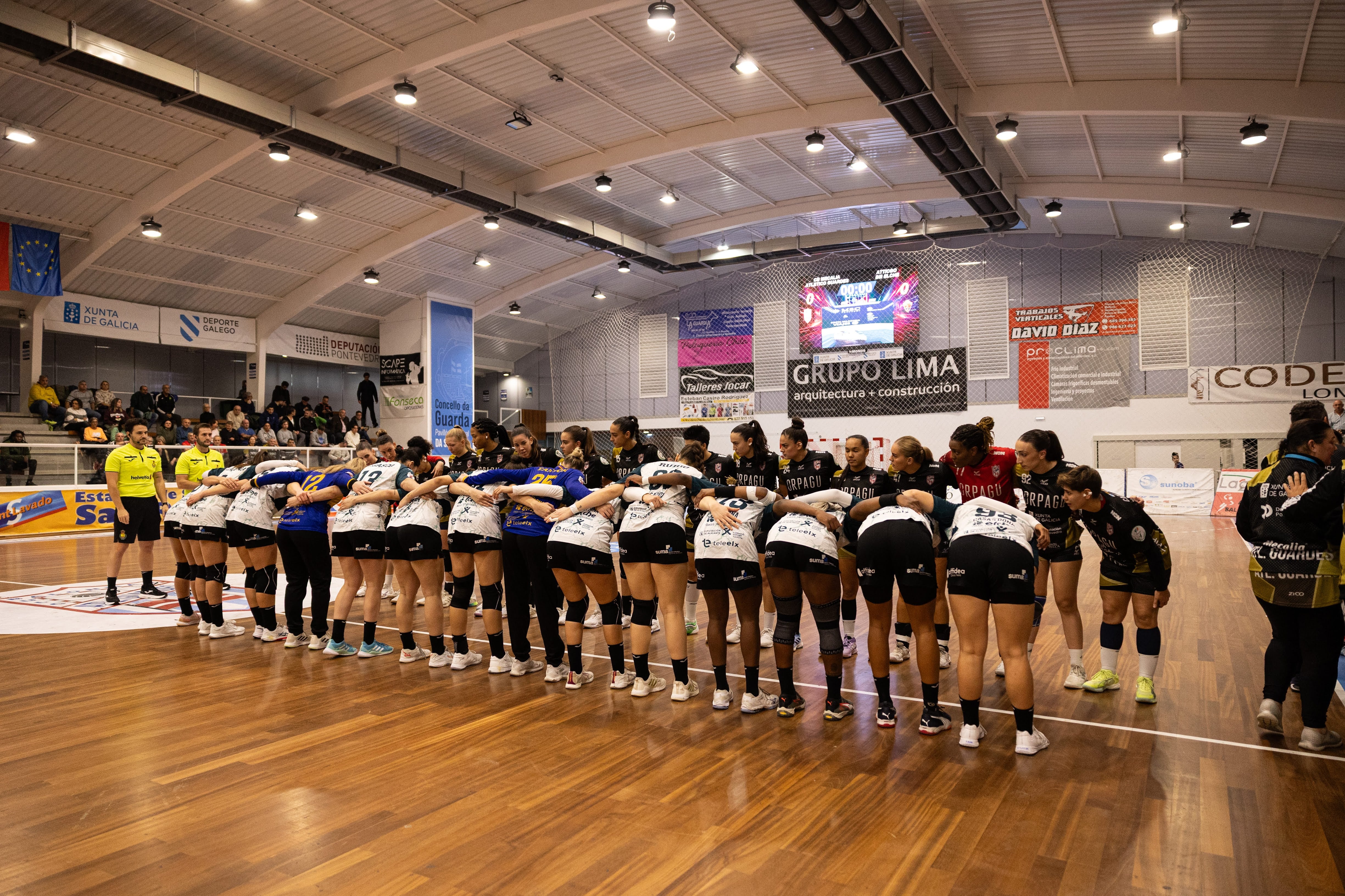 La plantilla del Guardés en A Sangriña