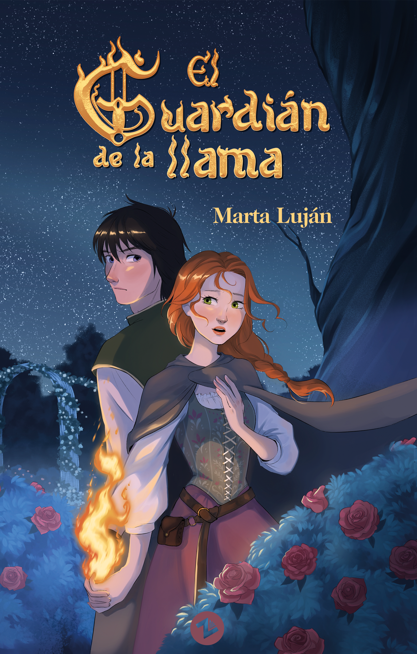 Portada del libro &#039;El guardián de la llama&#039; de Marta Luján.