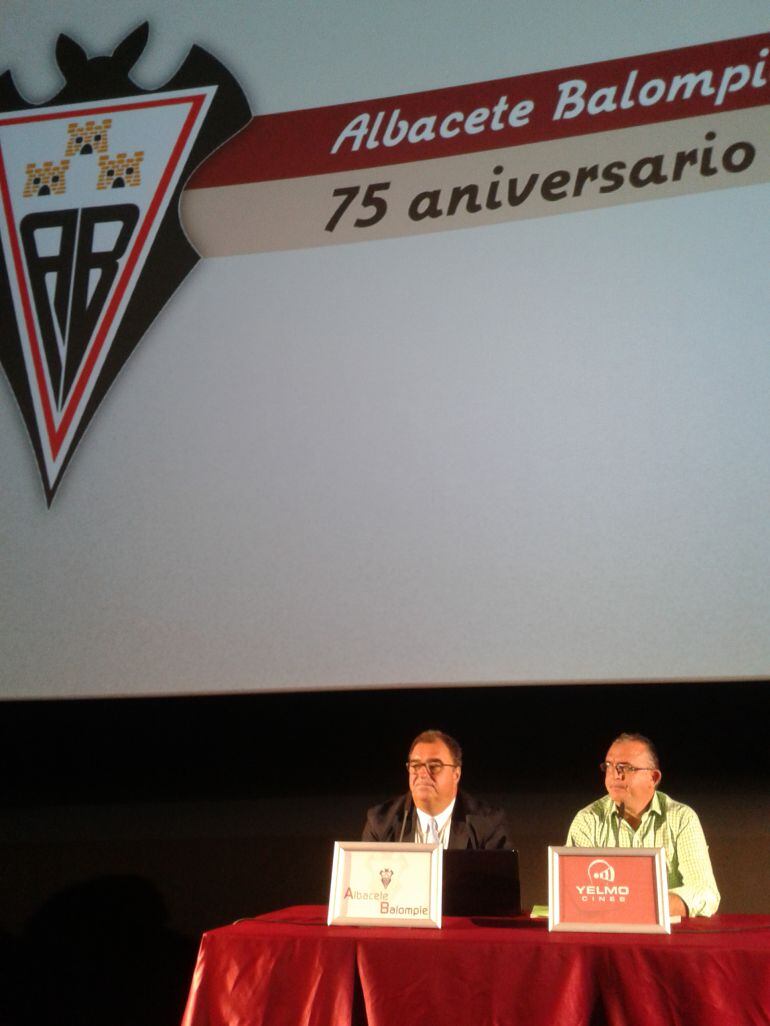 Presentación de los actos del 75 aniversario