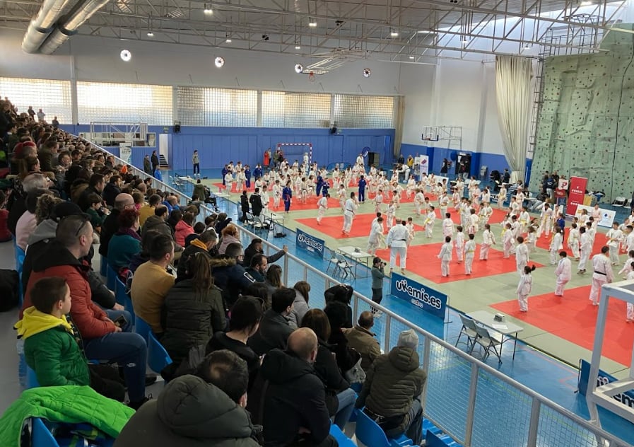 Gran ambiente en Binéfar con la Copa de España junior de judo