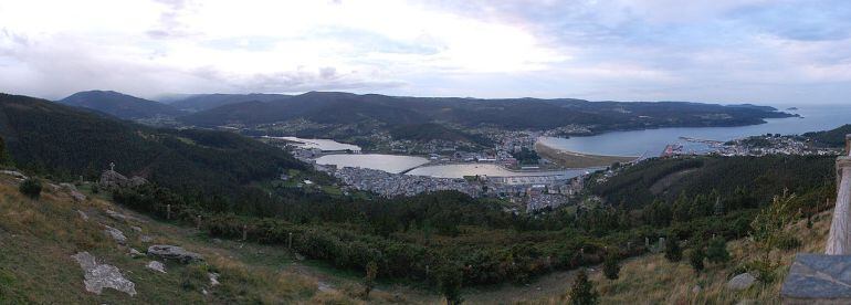 Imagen de la ría de Viveiro sobre la que la Xunta estudia la posibilidad de construir un puente.