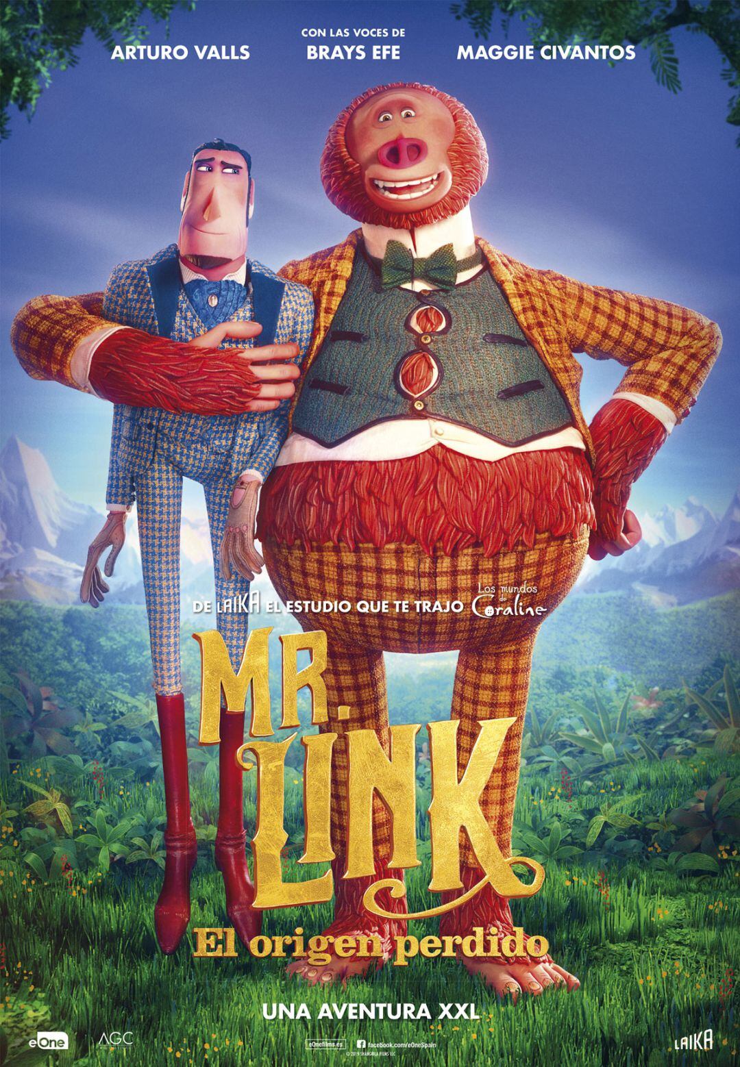 Cartel oficial de la película Mr. Link