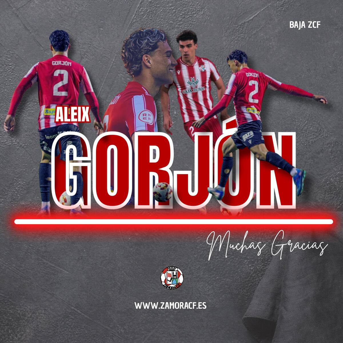 Aleix Gorjón se suma a las bajas del Zamora CF