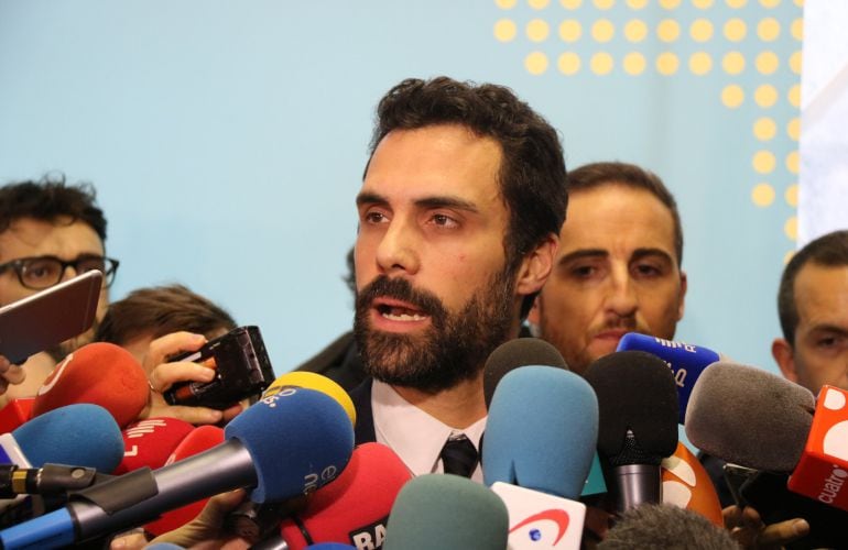 El president del Parlament, Roger Torrent.