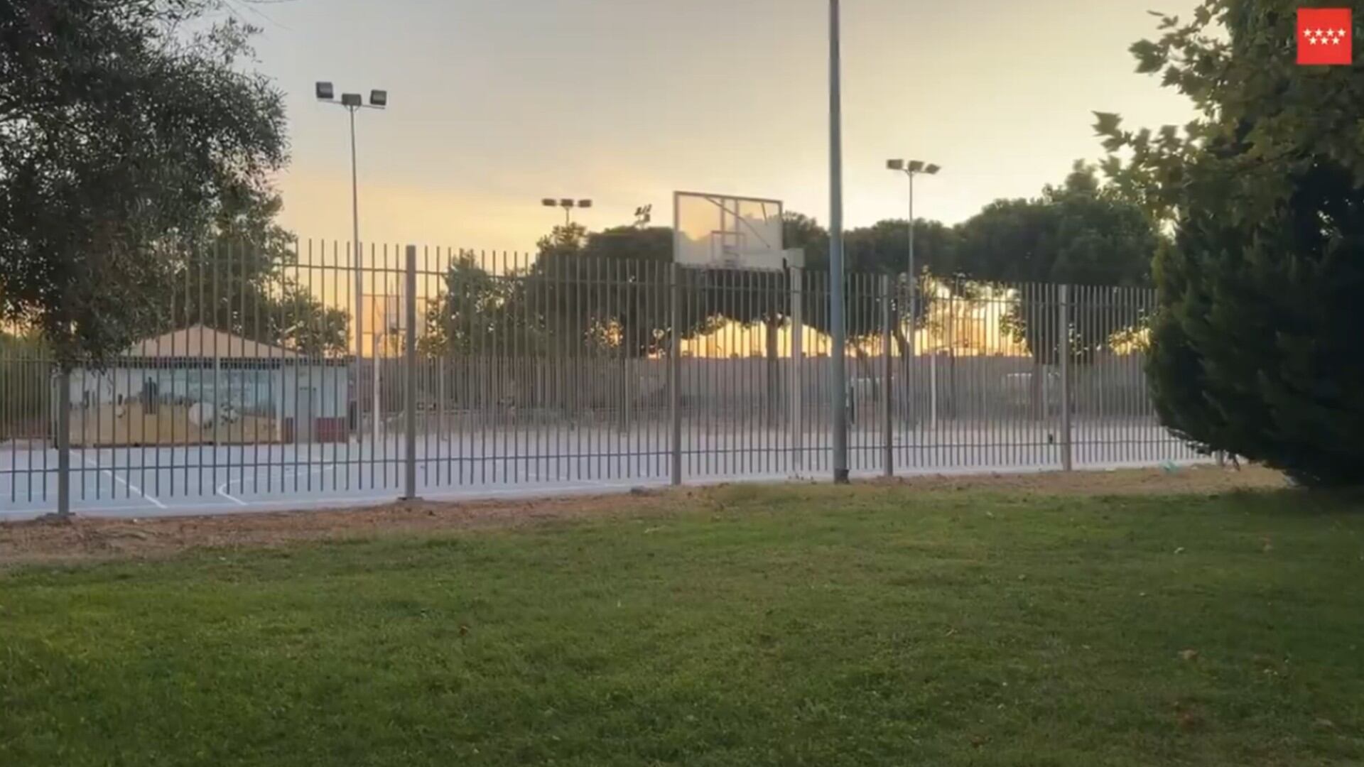 La pista deportiva donde sucedió el altercado