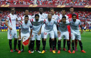 La alineación del Sevilla