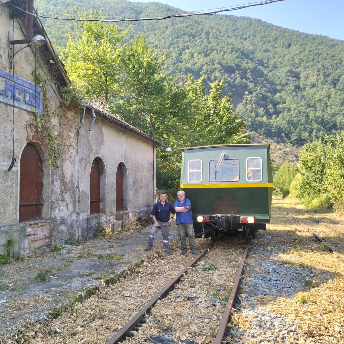 Una máquina completa los primeros tramos del Ponfeblino