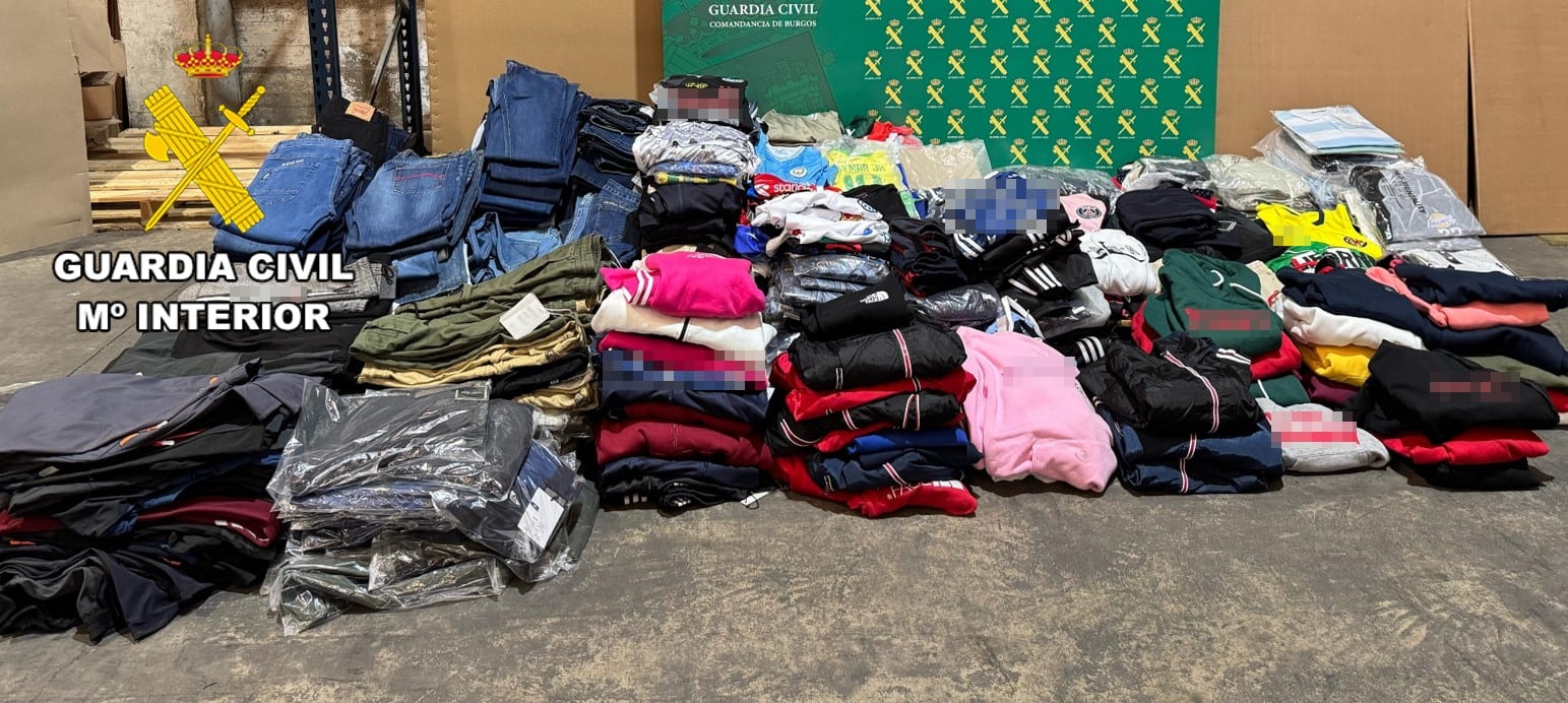 Cerca de 800 prendas de vestir se incautaron en la Feria de Lerma bajo la sospecha de estar falsificadas