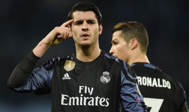 Álvaro Morata, jugador del Real Madrid 