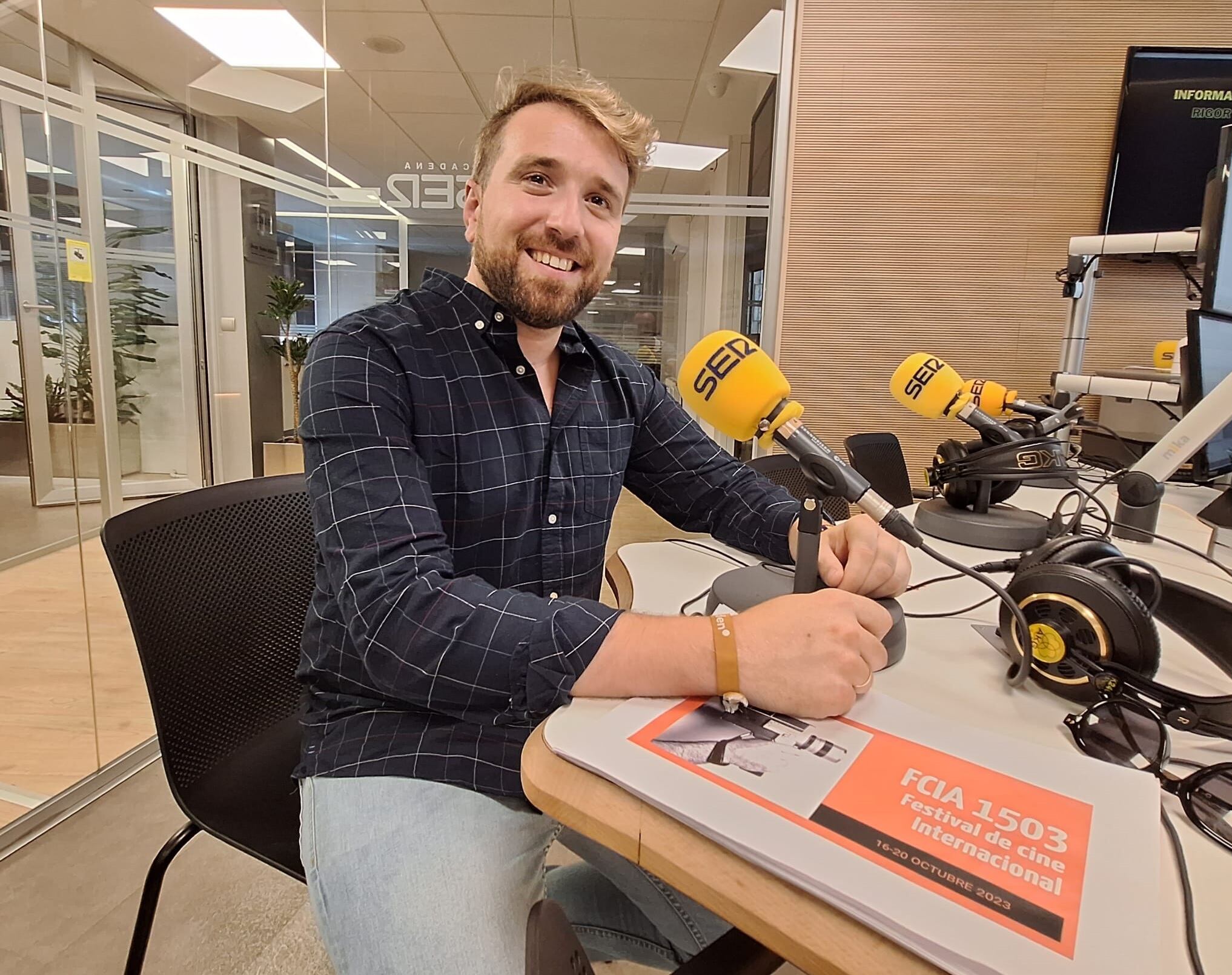 Antonio García, impulsor del Festival de Cortometrajes que organiza la Asociación &#039;El Mostacho&#039; en torno a este 8 de marzo