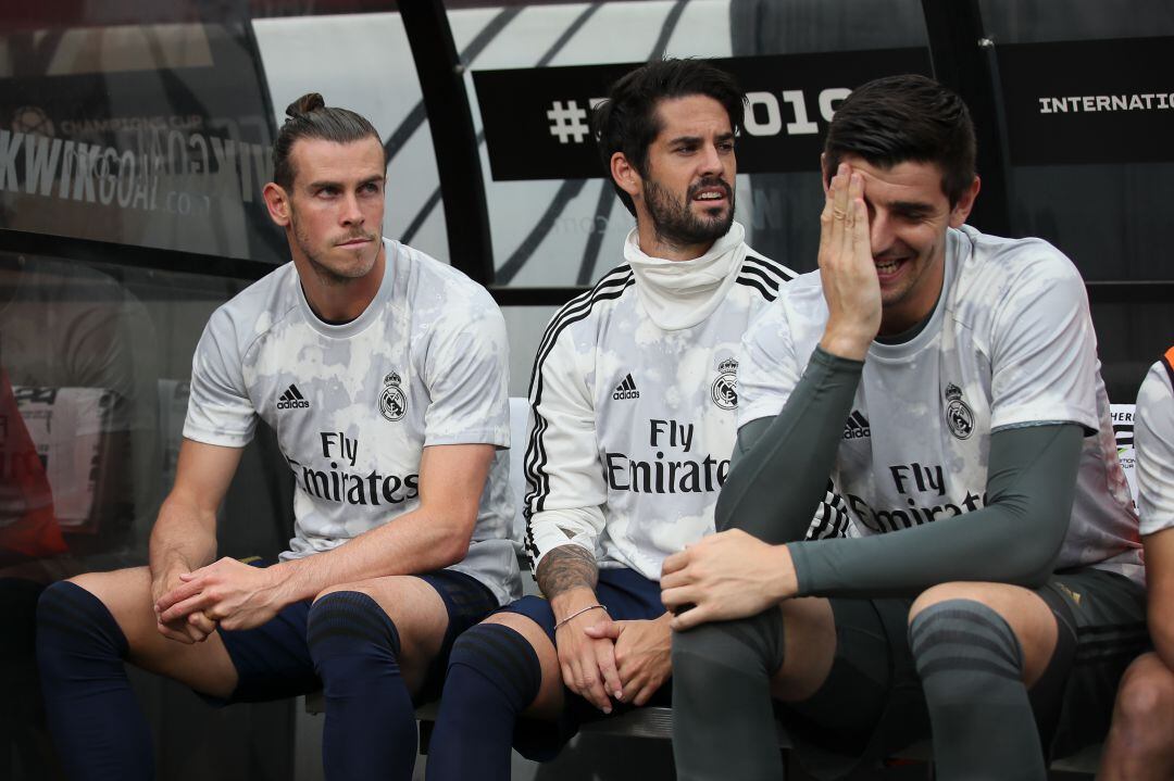 Bale, Isco y Courtois