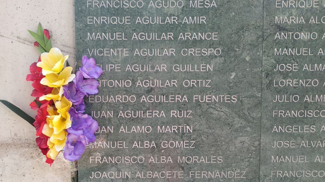 Muros de la Memoria en el Cementerio de San Rafael en Córdoba