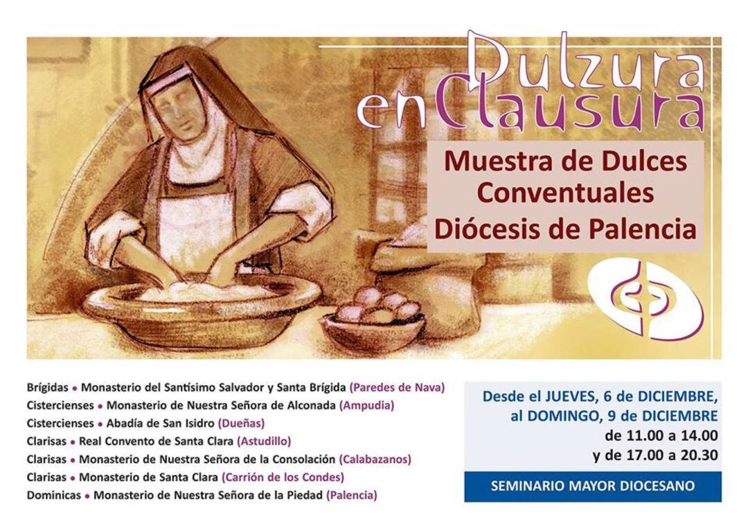 Vuelve Dulzura en Clausura, una iniciativa gastronómica de la Diócesis de Palencia