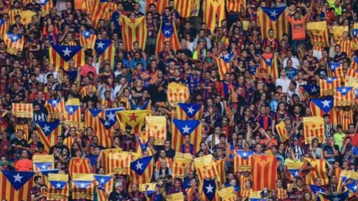 El Barça insta la UEFA a canviar la norma que sanciona els càntics independentistes